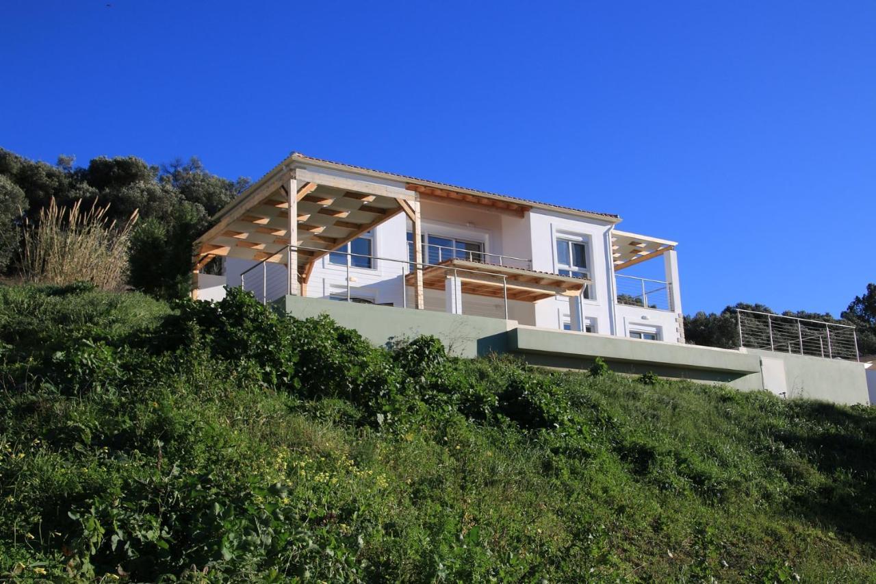 Sunset Sea View Villa 5 Arillas  Ngoại thất bức ảnh