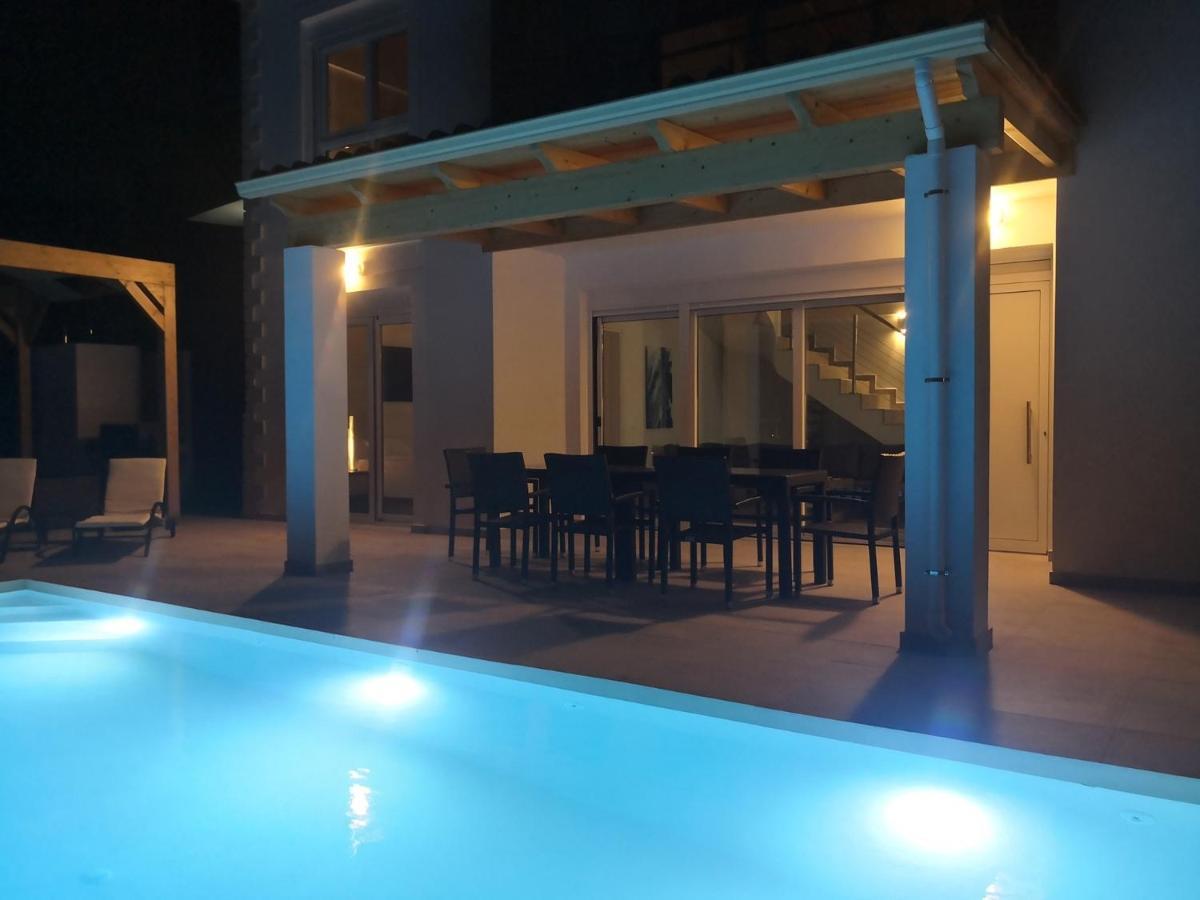 Sunset Sea View Villa 5 Arillas  Ngoại thất bức ảnh