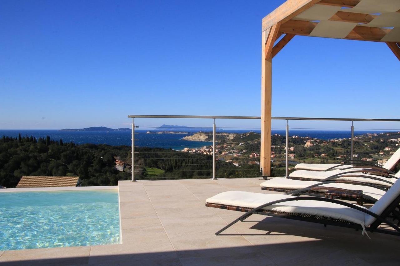 Sunset Sea View Villa 5 Arillas  Ngoại thất bức ảnh