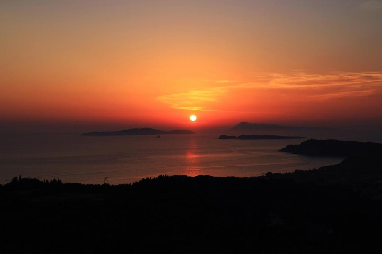 Sunset Sea View Villa 5 Arillas  Ngoại thất bức ảnh