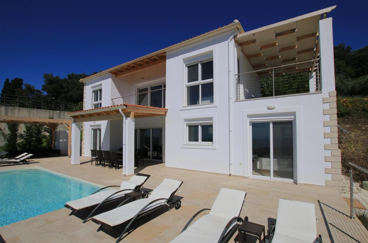Sunset Sea View Villa 5 Arillas  Ngoại thất bức ảnh